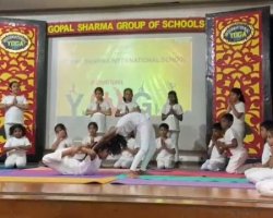 International Yoga day celebration year 24-25